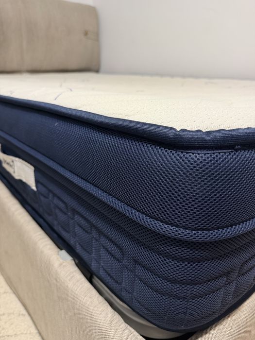 Тапицирано Легло 120x200 см с повдигащ механизъм + матрак