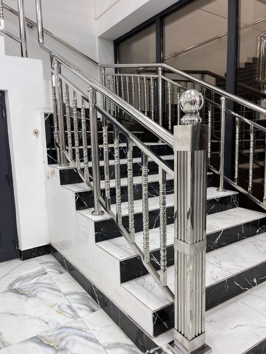 Перила из нержавейки!