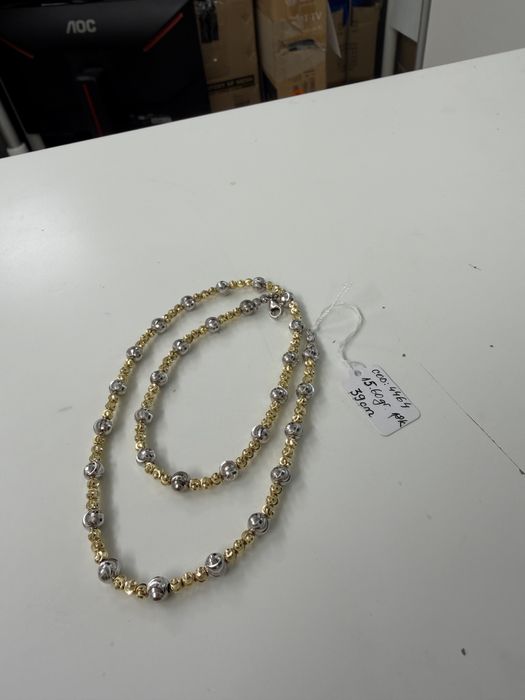 Lant dama bilute aur 18k 15,60gr cod unic 4464