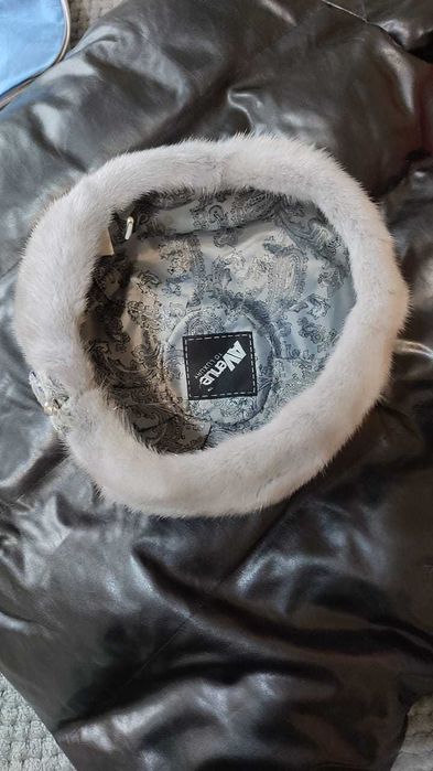 Продам норковый берет, разм 57