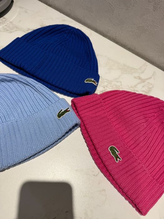 Шапки Lacoste унисекс