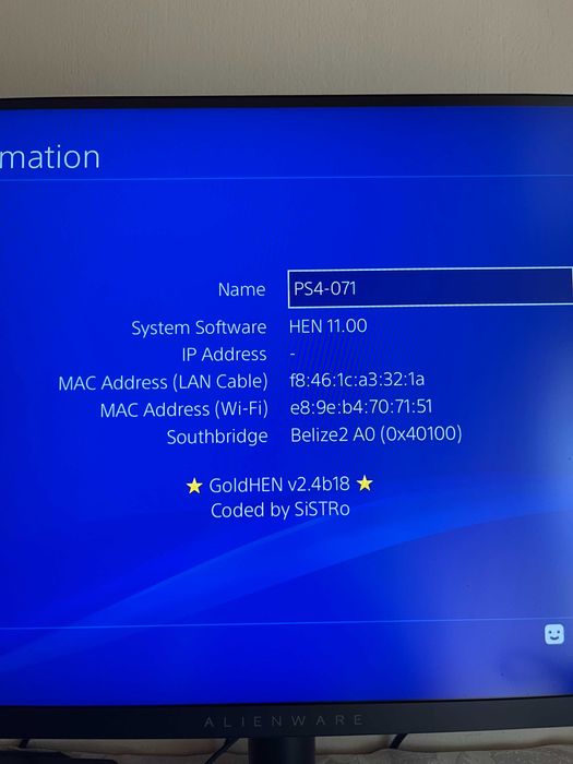 Ps4 Pro с firmware 11.00