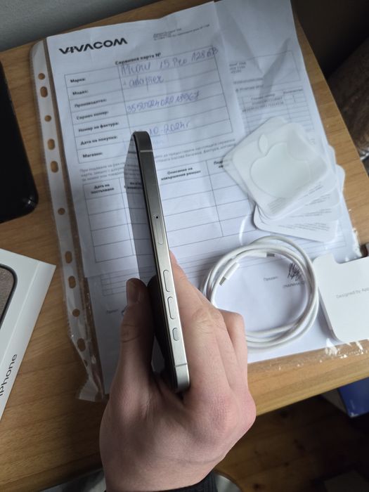 Като Нов Iphone 15 Pro Гаранция 92% Battery Health