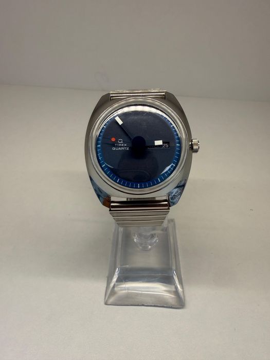 Timex Q Reissue 1975 Enigma, Navy, Quartz
