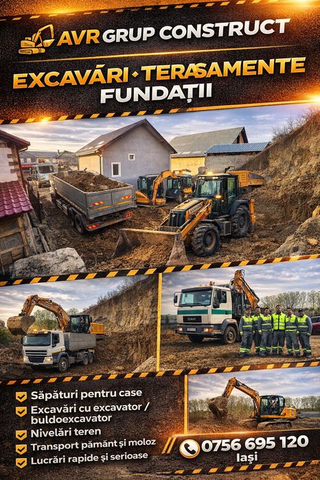 Inchiriez utilaje constructii