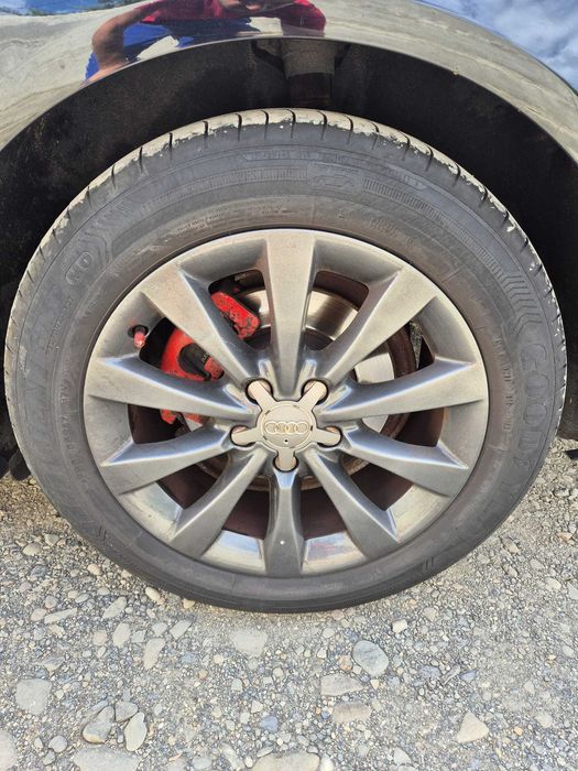 Jante aliaj cu anvelope DOT 2023 /2025       255/55 R17 Audi A6 C7  A4 B8