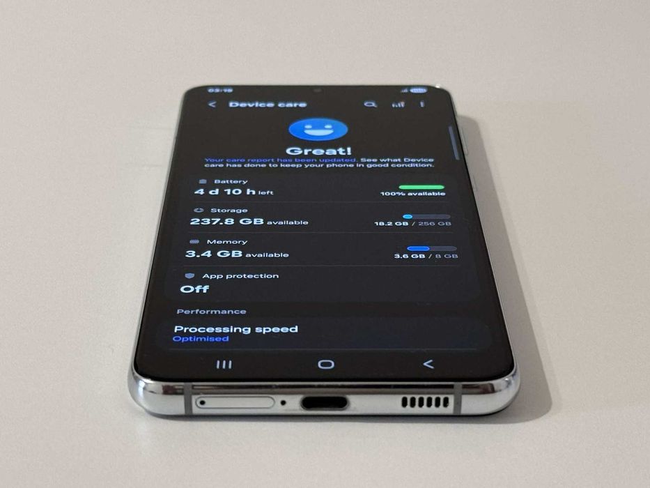 Бартер! Като НОВ! Samsung Galaxy S21 Plus 256/8GB Phantom Silver