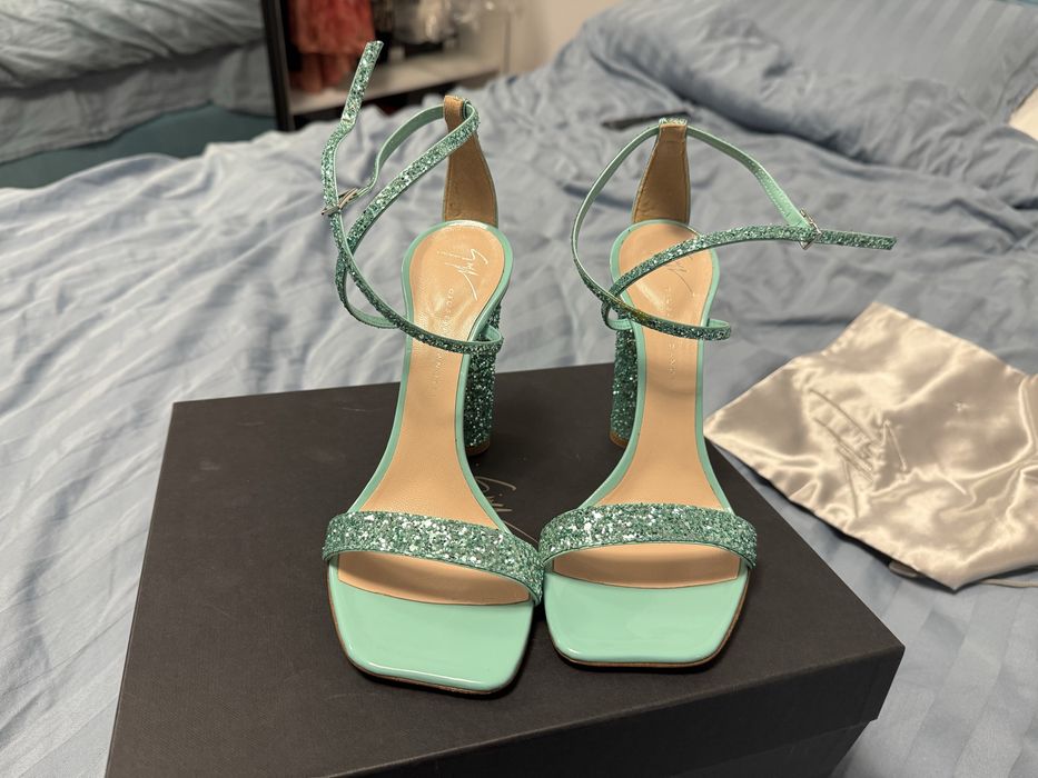 Sandale turquoise Giuseppe Zanotti