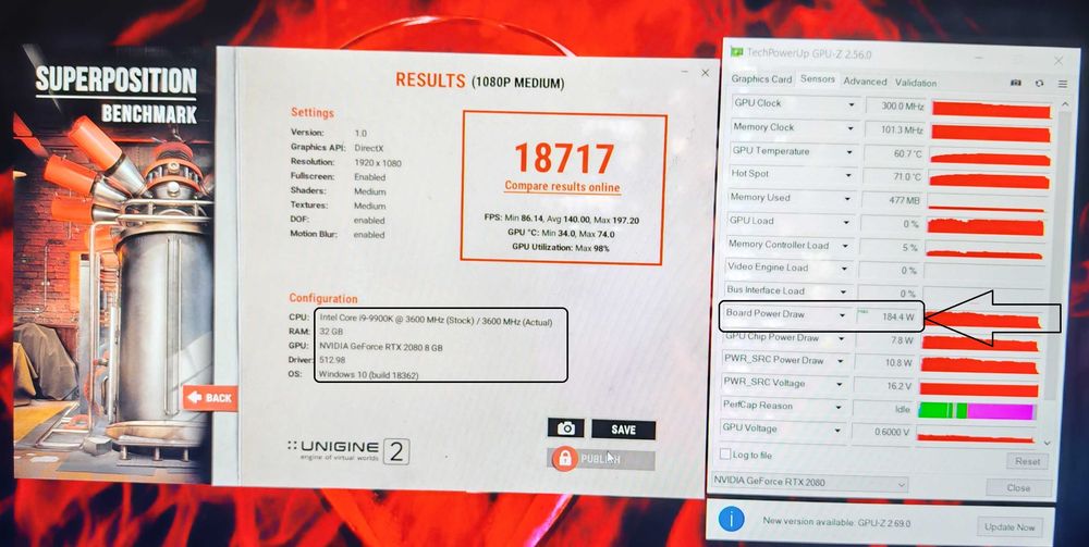 NVidia RTX 2080 8GB 190W/Intel Core i9 - 9900K Desktop/16GB RAM/256GB SSD NVMe + 1TB HDD/17.3 144hz IPS FHD/Dell AlienWare AREA 51m геймърски лаптоп