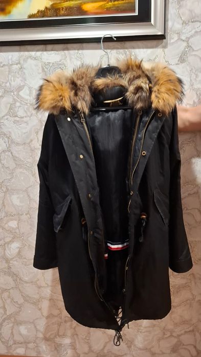 Парка зимняя жен