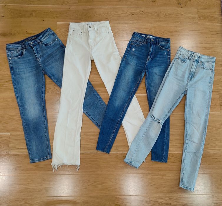 Дамски дънки - различни видове и размери