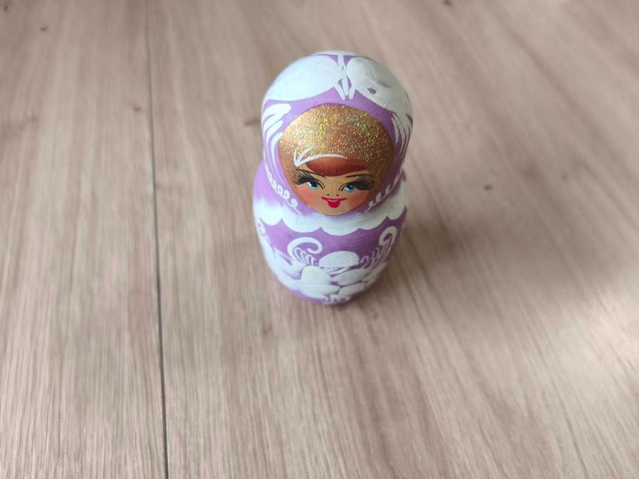 Дървена Матрьошка ръчна изработка от началото на 2000г