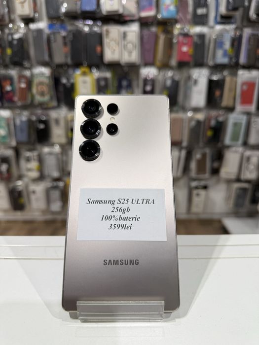 iSellStore Vâlcea: Samsung Galaxy S25 Ultra  5G- 256GB- Neverlocked