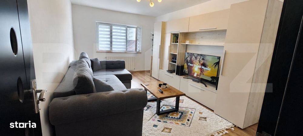 Apartament 2 camere decomandat, complet mobilat si utilat, loc de parc — fotografia 1