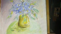 Tablo pictat manual ulei/panza 20/20