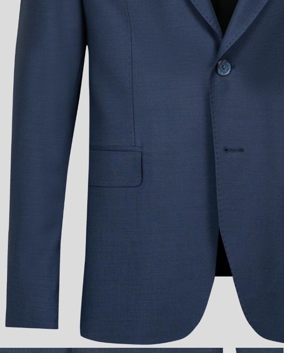 Промо цена! Мъжки тъмно син костюм Теодор