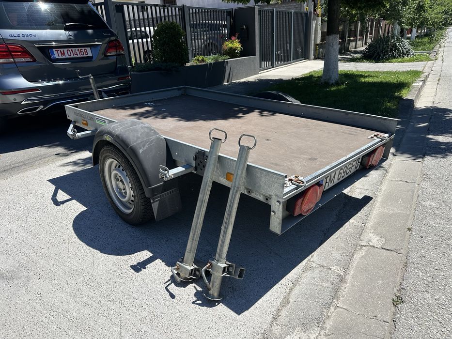 Remorca Humbaur Koffer 2015 pentru Atv 750 Kg Inmatriculata