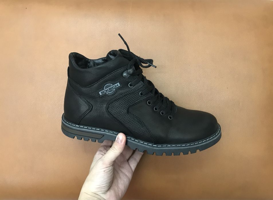 Продам зимние ботинки из натуральной кожи