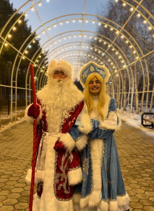 Дед мороз и снегурочка