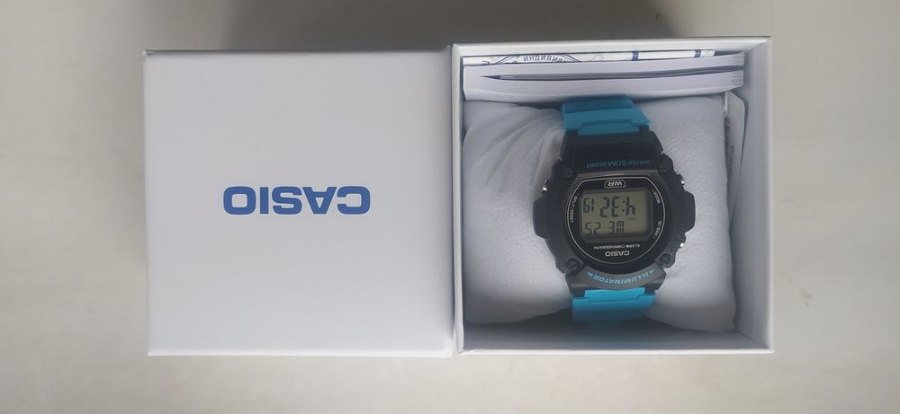 Casio часы w219h-2a2 оригинал новые продам