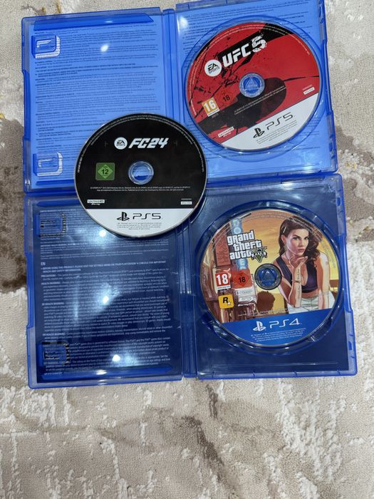 Продам диски для пс4-пс5