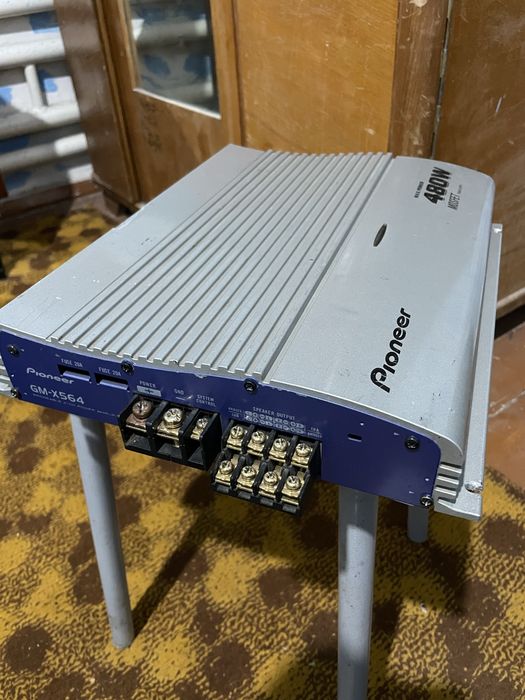 4 каналлик усилитель мощный боквот ески чикканлардан Made in Mexico