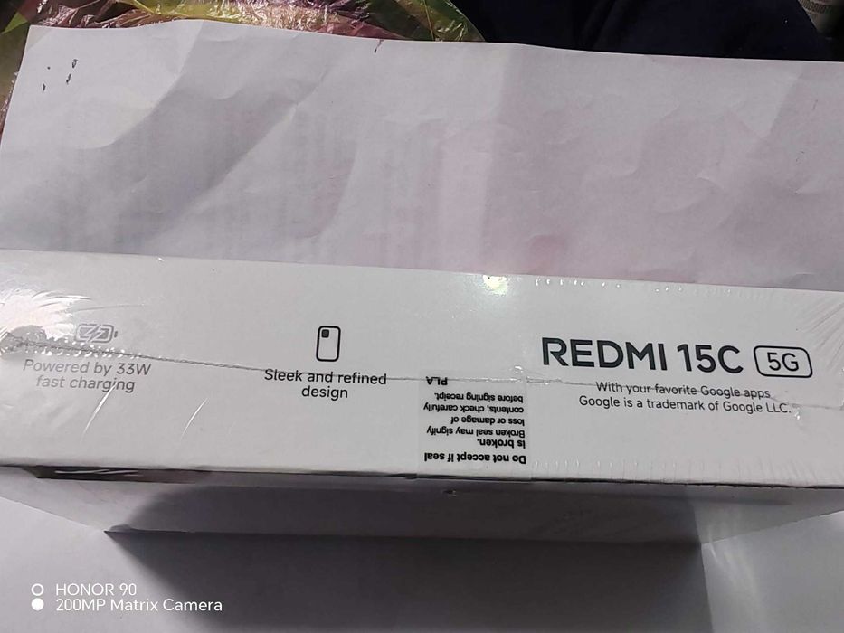 Xiaomi Redmi 15C 5G - 128GB ROM, 8GB RAM - с 2 години гаранция