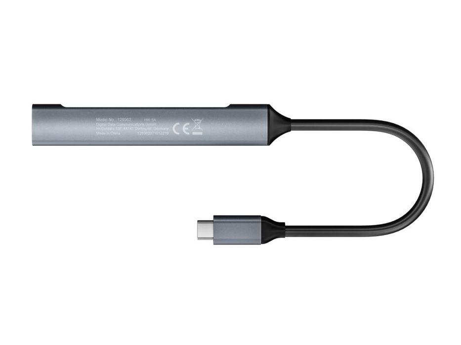 USB хъб EQUIP, 5-портов, USB 3.0/2.0, с USB-C