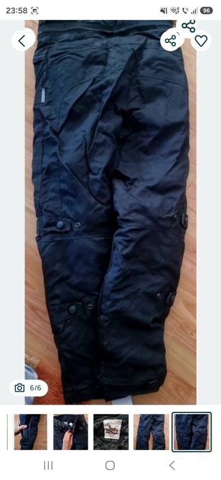 Pantaloni moto impermeabili cu protectii Flying Eagle