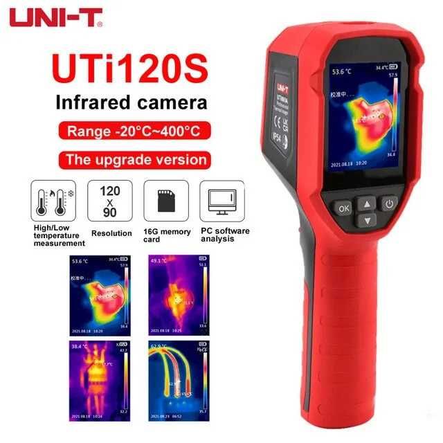 Тепловизор  UNI-T UTi120S/260B/260Е/320Е + sd карта