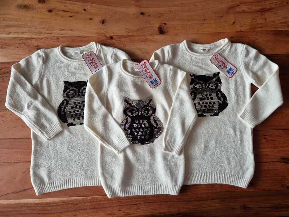 Нови пухкави  детски блузи