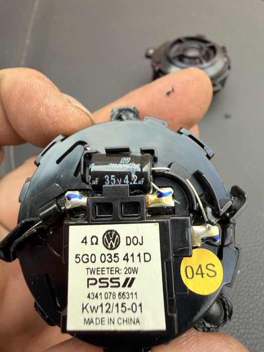 Boxa boxe tweeter tweetere fata spate stanga dreapta vw golf 7 VII