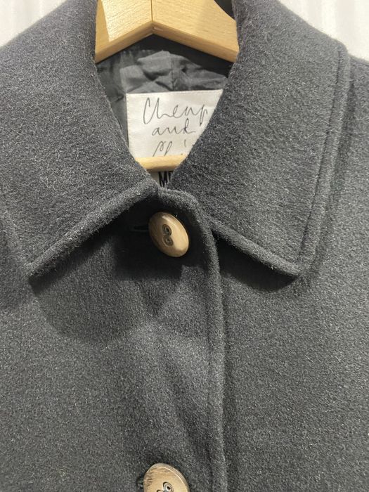 Оувърсайз палто от вълна Moschino Cheap & Chic