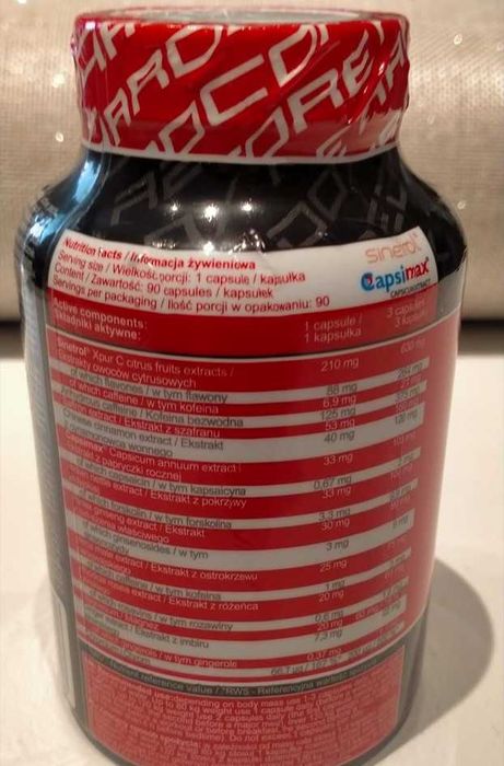 Redox Hardcore 2.0 capsule 90 buc