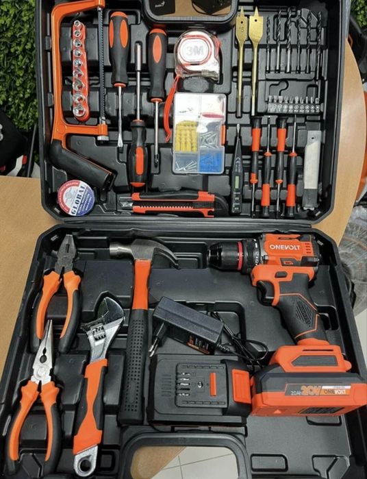 Инструмент шуруповерт набор drel shrup to'plam remont super chegirma