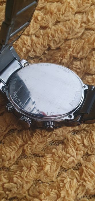 Ceas Fossil FS4358 Chronograph Black Smoke