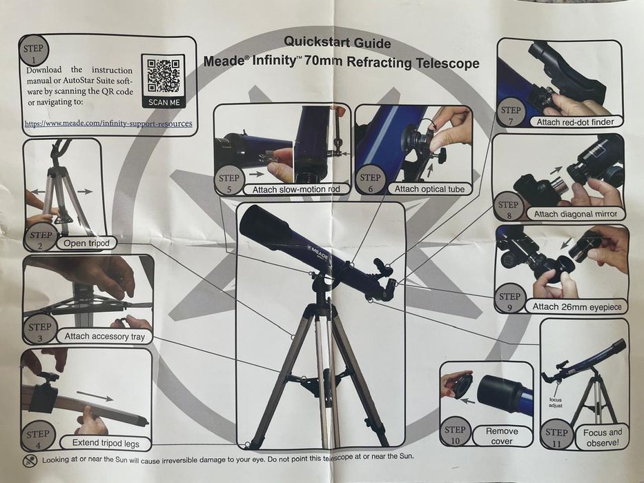 Телескоп Meade Infinity 70