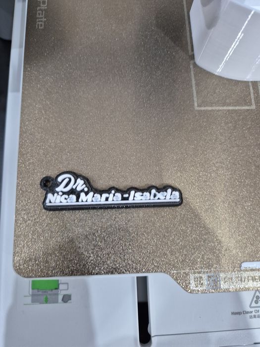 Breloc personalizat 3d