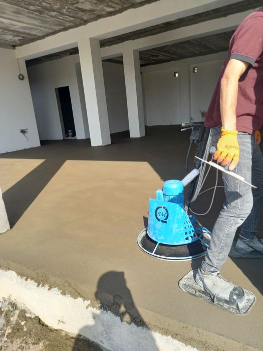 Styashka pola Полу сухая стяжка пола за 1 день yarim quruq styasha