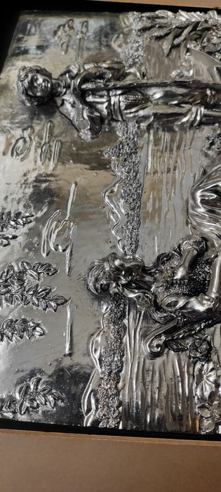 3D Картинa сребърна