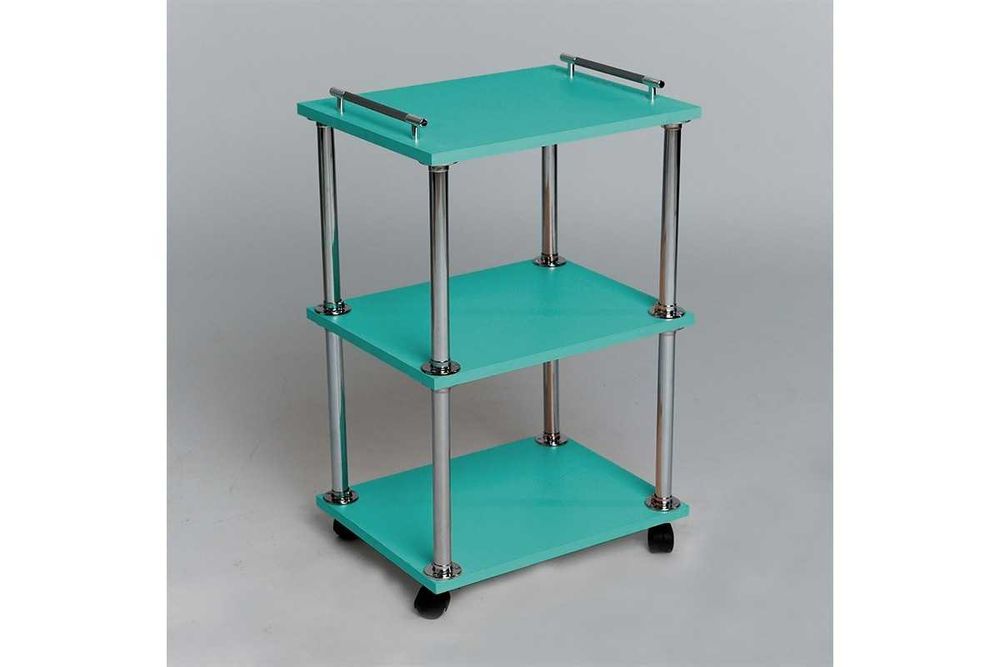 Этажерка помощник с 3 полками, на колесиках (Бесплатная доставка)