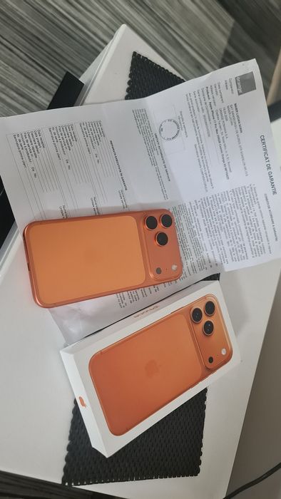 Iphone 17 Pro Max Orange 256Gb/ Nou/ 2 Ani Garanție