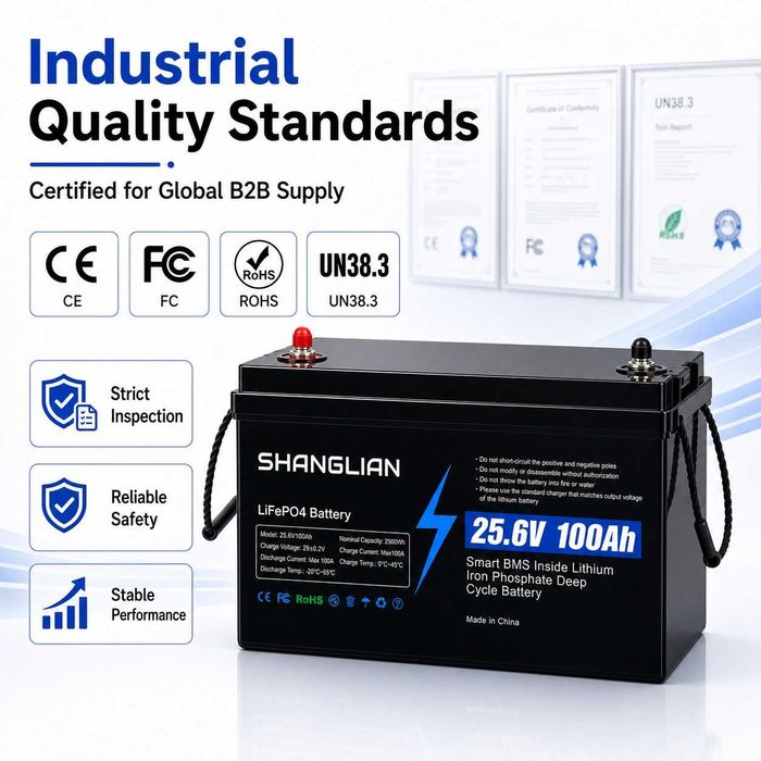 Акумулатор LIFEPO4 24V 100Ah - нов с 1година гаранция