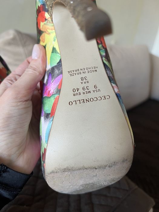 Туфли Италия Высокий каблук