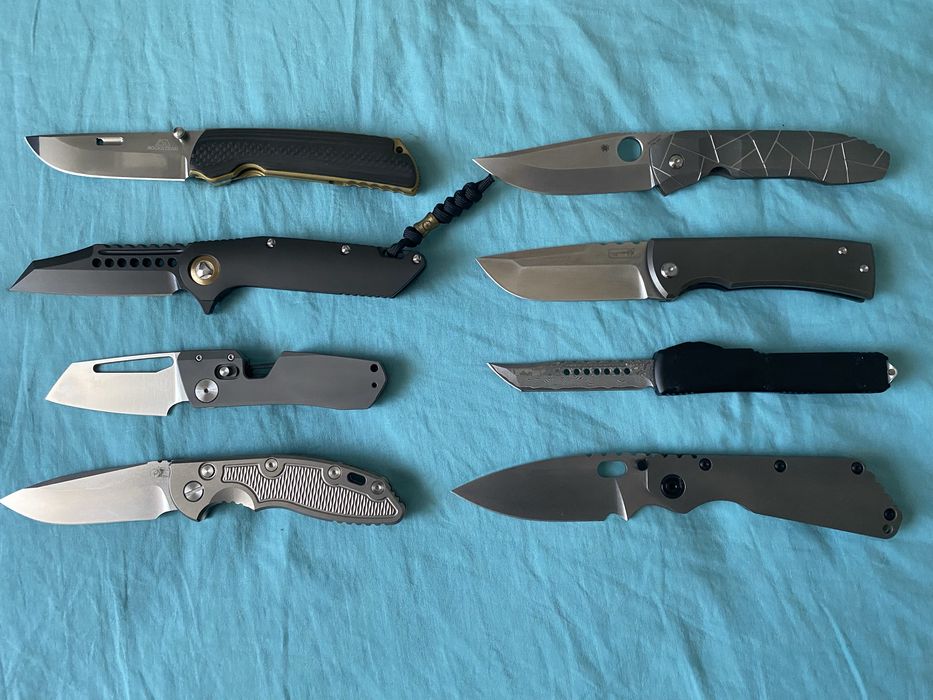 Briceag Spyderco, Microtech, Hinderer