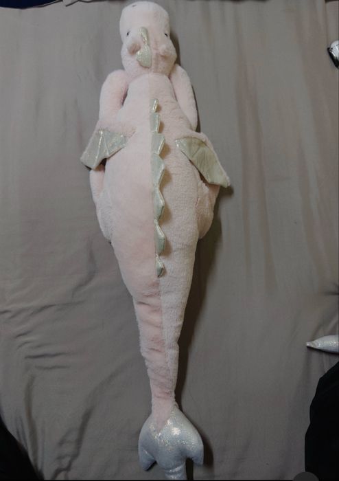 мягкая игрушка розвый дракон