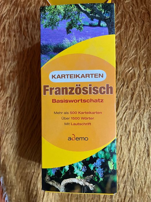 Помагало за изучаване на френска лексика (през немски език)