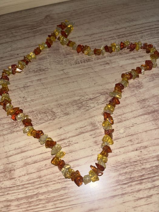 Янтарные бусы натуральные