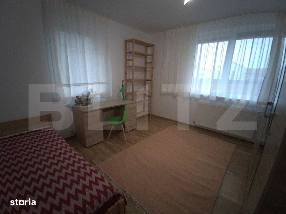 Aparatment 4 camare, semidecomandat, cu gradina de 144 mp, Europa