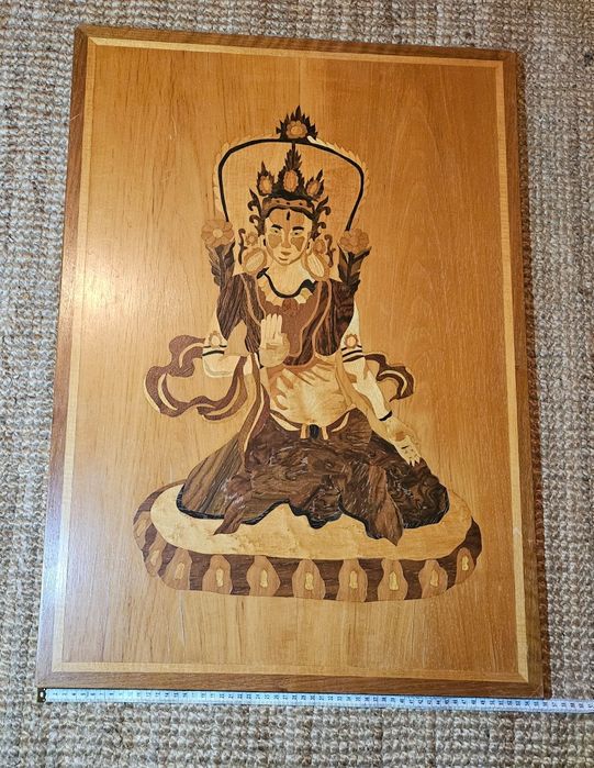 Tablou / tablouri din entarsii de furnir aplicat pe lemn